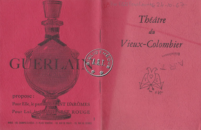 Les programmes de Théatre de l\